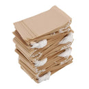 Disposable Paper Tea Filter Bags with Drawstring, 500-Pack Natural Brown for Loose Tea and Coffee
