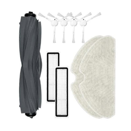 D10s Robot Vacuum Cleaner Accessories Compatible with Bot, Roller Main Brush Side Brush Hepa Filter Mop Pad Spare Parts