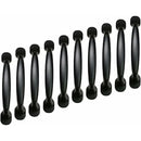 Black Kitchen Handles 10x 96mm Door Handles Drawer Handles for Bedroom Furniture