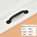 Black Kitchen Handles 10x 96mm Door Handles Drawer Handles for Bedroom Furniture