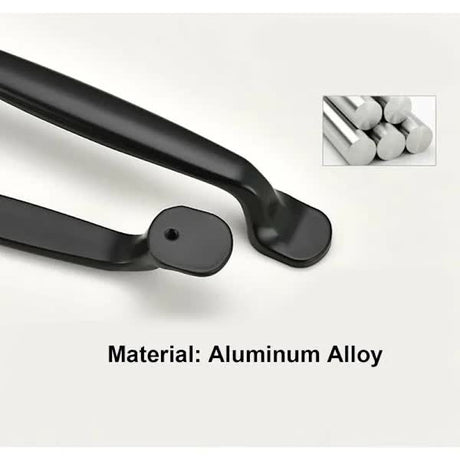 Black Kitchen Handles 10x 96mm Door Handles Drawer Handles for Bedroom Furniture