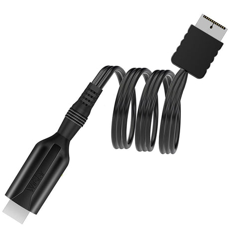 PS2 to HDMI Adapter Cable with RCA AV HD Output Compatible with Playstation 2