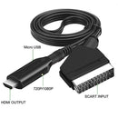 SCART to HDMI Converter Adapter 1080P Plug and Play