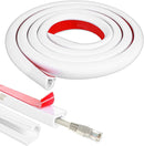 Wall Cord Hider 39 Inch, Self-Adhesive Cord Cover for Wall, Wire Hider, Cable Raceway Cover Kit for TV, Home and Office
