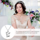 1 Set Koala Necklace Stainless Steel Charm Necklace Womens Silver Earrings Post Earrings for Women Koala Womens Earrings J Necklace for Women Australia Alloy