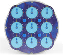 Speed Cube Clock M Magic Clock Transpsarent Blue Speed Clock Puzzle Educational Fidget Cube 3D Puzzle Toy