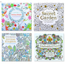 Stress Relief Adult Coloring Book Hand Painted Mandalas