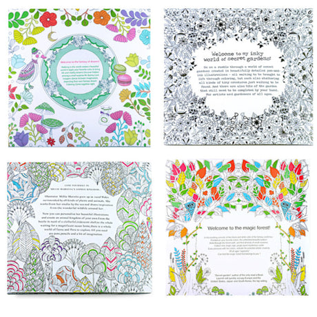 Stress Relief Adult Coloring Book Hand Painted Mandalas