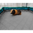 Guinea Pig Cage with Chew Toys Two-Pack 60x120cm Compatible with Burmat GINISWEETY