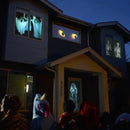 Christmas Halloween Hologram Window Projector LED Light
