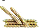 10pcs 78mm x 8mm Double Head Self Tapping Wood Screws for Furniture Fastening and Woodworking