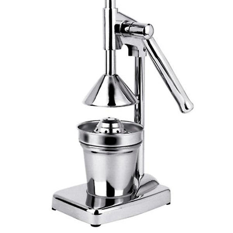Stainless Steel Manual Press Fruit Squeezer Handheld Orange Lemon Maker Vegetable Juice Blender Cup