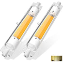 2 Pcs R7s 118mm 30W Dimmable LED Bulb Warm White 3000K Flicker Free