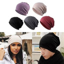 Chemo Hats Slouchy Baggy Beanie 5-Pack Khaki Black Grey Burgundy Purple
