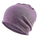 Chemo Hats Slouchy Baggy Beanie 5-Pack Khaki Black Grey Burgundy Purple