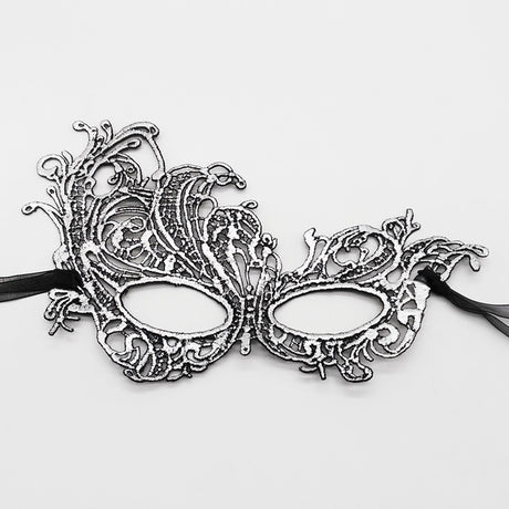 Venetian Masquerade Mask for Women Elegant Lace Halloween Mardi Gras Party Gold Silver Black