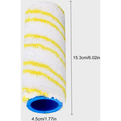 Kärcher FC7 FC5 FC3D FC3 Replacement Rolls Yellow 4 Pack