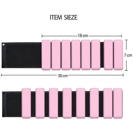 Adjustable Ankle Wrist Weights 900g 2 PCS for Training Walking Jogging Yoga Aerobics Pilates