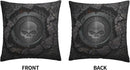 Harley Davidson Decorative Pillowcase H-400 Soft Warm Cover Compatible with Bed Sofa Outdoor Cushions