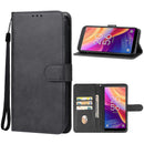 TCL 501 Black Compatible Leather Case