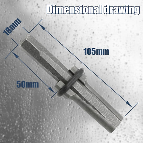 Stone Wedge Molds 18mm 5-Pack for Stone Cracking