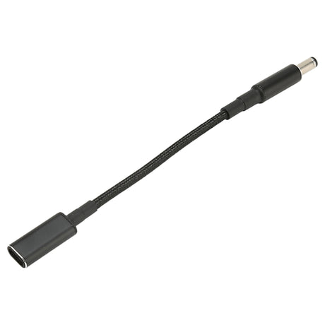 USB Type C Female to 5.5x2.1mm Male Adapter Cable with PD E-Mark Chip 100W Fast Charging Compatible
