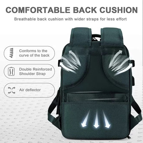 Ryanair Cabin Bag, 40x20x25 cm Travel Backpack Laptop Backpack for Men and Women, Compatible with Xindaren