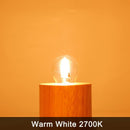 E27 Halogen Bulbs 6-Pack, 28W G45 Dimmable Warm White 2700K Golf Ball Clear Blub, Compatible with Chandeliers