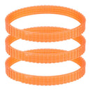 1900B Electric Planer Drive Belt 3 Pack 240mm Compatible with Bosch