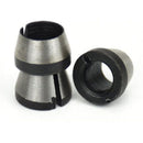Router Collet Set of 6 - 6mm 6.35mm 8mm Countersunk Milling Chuck Collet Adapter