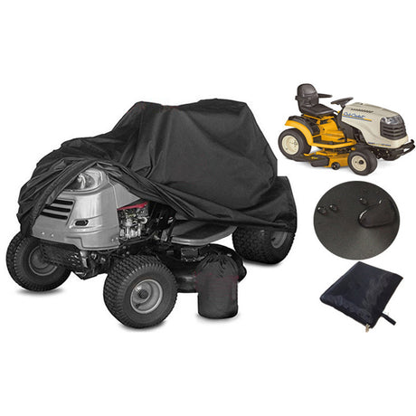 Lawn Mower Cover Waterproof UV-Resistant Dust Protective Cover for Riding Lawn Mower Compatible with John Deere Tractor