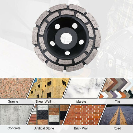Diamond Grinding Disc 180mm Concrete Compatible
