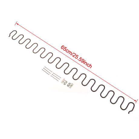 Sofa Chair Springs Replacement 65cm with Clips