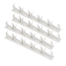 White Spice Rack Organizer 4-Pack for 20 Spices