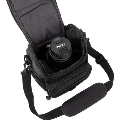 Camera Bag Medium Size Soft Padded Compatible with Nikon Canon Sony Pentax Olympus Panasonic Samsung