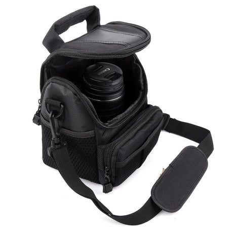 Camera Bag Medium Size Soft Padded Compatible with Nikon Canon Sony Pentax Olympus Panasonic Samsung