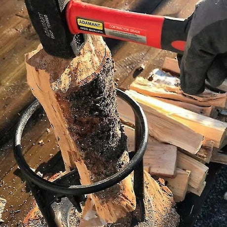 Cast Iron Manual Wood Splitter 19.2cm Log Splitter