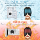 Migraine Gel Capsule Reusable Warm Pack, Cold Pack for Headache Relief, Compatible with Black and Pink
