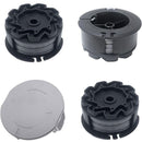 UniversalGrassCut Cord Replacement Spools, 3 Pack 6m 1.6mm Set for 18V-26 18V-260 Models, Compatible with F016800570 and 1600A01R5J