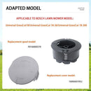 UniversalGrassCut Cord Replacement Spools, 3 Pack 6m 1.6mm Set for 18V-26 18V-260 Models, Compatible with F016800570 and 1600A01R5J