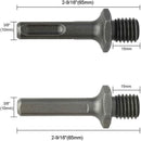DEBUNS M14 External to SDS Plus Internal Thread Adapter with Internal Triangle for Drill Grinder
