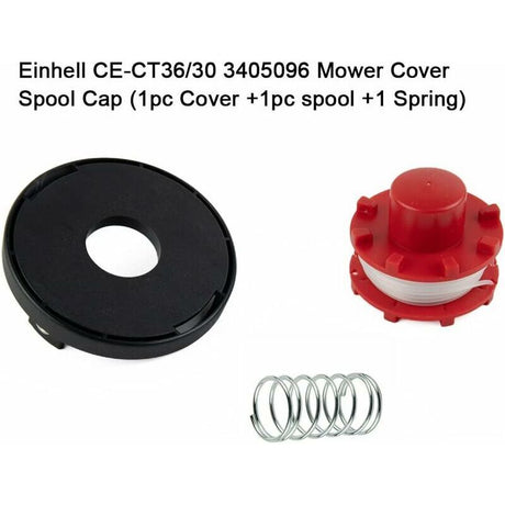 Einhell CECT 36/30 LI E SOLO and AGILLO 36/255 BL Trimmer Line Spool and Cover