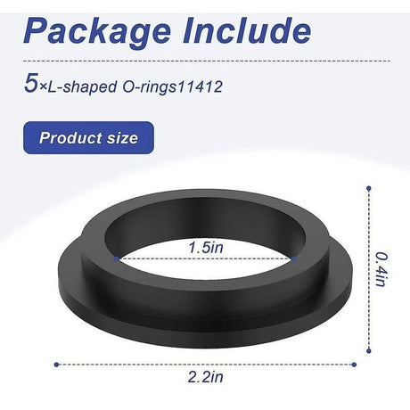 Pool Filter Pump Washers 4 pcs Compatible with Intex Sand Filter Pump Model 11412
