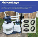 Pool Filter Pump Washers 4 pcs Compatible with Intex Sand Filter Pump Model 11412