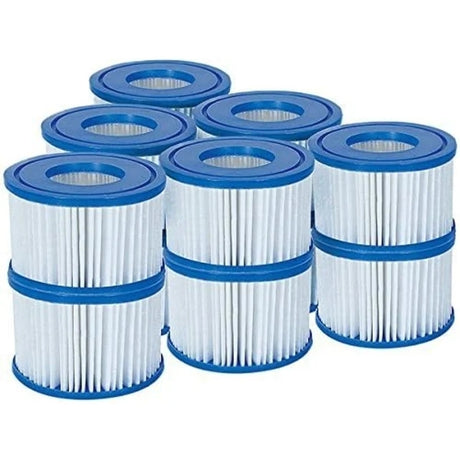 Lay-Z-Spa Filter Cartridge VI 6pcs Compatible with All Lay-Z-Spa Hot Tubs