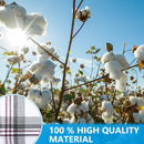 Men's Cotton Handkerchiefs 24 Pcs, Traditional 36 cm x 36 cm Handkerchief for Men, One Size, 24 Pack