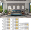 G9 LED Bulbs 2W 16-LED Mini Light Bulbs, Dimmable, Energy Saving Equivalent 30W Halogen, 10pcs, Ceramic Base, Eye Protection