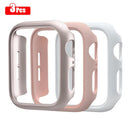 Hard PC Case for Apple Watch 45mm 41mm 38mm 42mm 40mm 44mm Compatible with iWatch SE Series 9 8 7 6 5 4 3 2 1 Matte Bumper Frame 3pcs