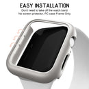 Hard PC Case for Apple Watch 45mm 41mm 38mm 42mm 40mm 44mm Compatible with iWatch SE Series 9 8 7 6 5 4 3 2 1 Matte Bumper Frame 3pcs