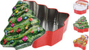 Christmas Tree Red Tin Can Decoration Red Tree